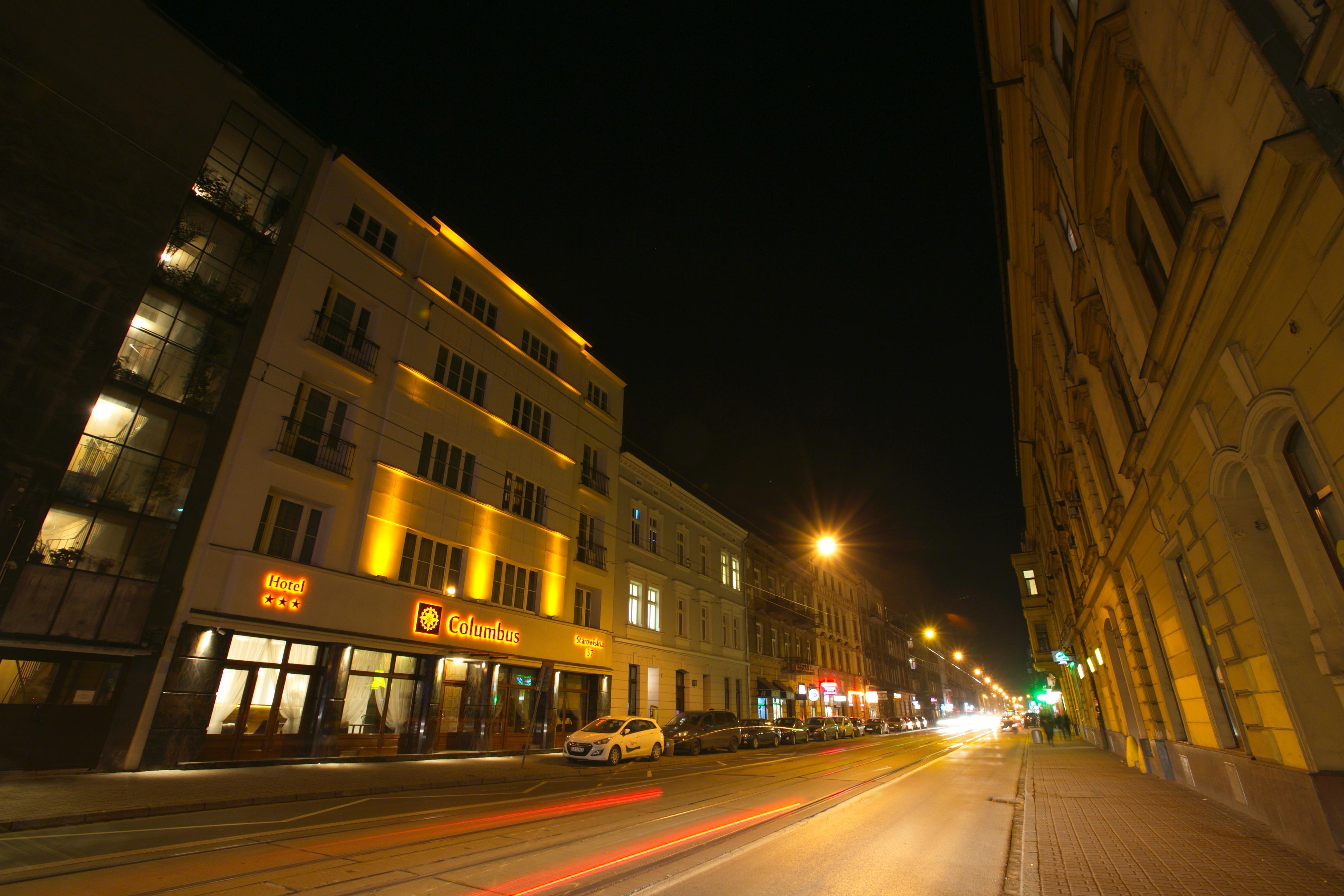 Hotel Columbus Cracovia Exterior foto